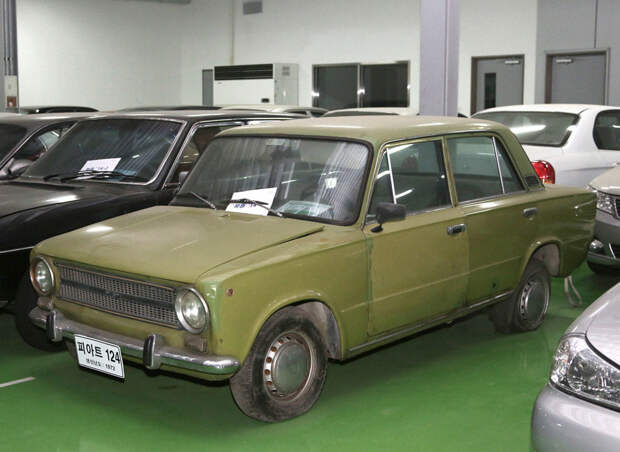 Kia FIAT 124 (1970) авто, история, ретро автомобили