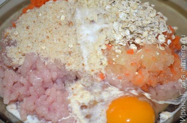 котлеты из курицы и моркови рецепт