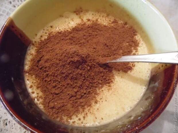 Кекс с творогом