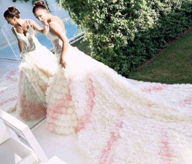 Ани Лорак в свадебном платье