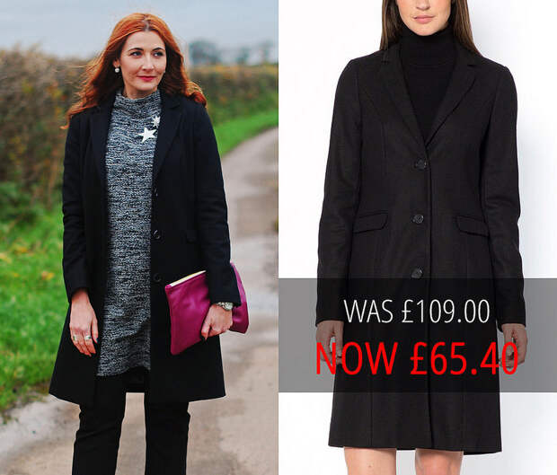 Summer sales picks | La Redoute tailored balck coat
