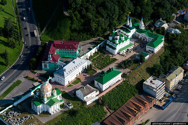 Нижний Новгород с вертолета