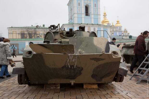 Российская техника в центре Киева! ШОК! Российская техника в центре Киева! ШОК!