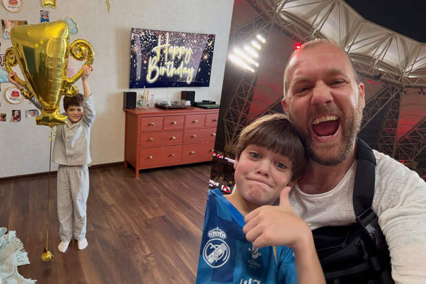 Актер Денис Шведов поделился редкими фото с сыном