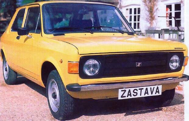 Zastava 101 – автомобиль, собранный на базе Фиата/ Фото: mdr.de Zastava 101 – автомобиль, собранный на базе Фиата/ Фото: mdr.de