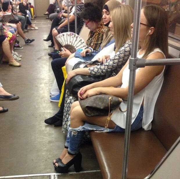 Модное обострение в метро