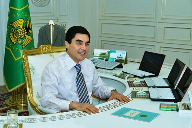 8. Туркменистан. Кабинеты президентов, фото