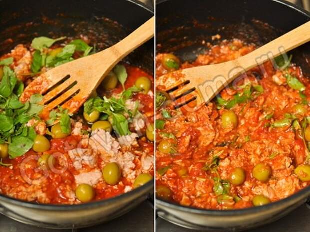 Паста с тунцом Паста с тунцом