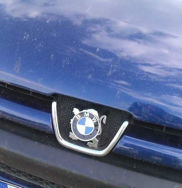 BMW BMW бывает же, прикол, странности, хрень