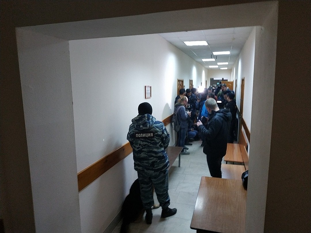 В суде настоящий ажиотаж