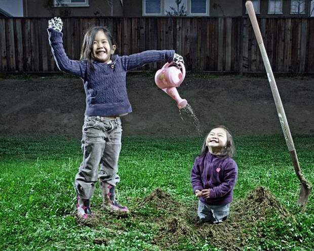 Садоводство фотографии детей