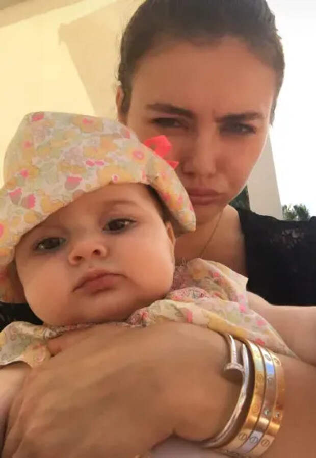 Виктория Крутая с дочерью