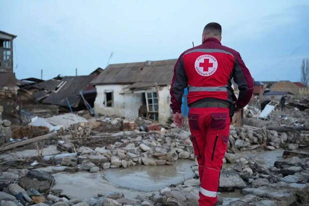 Красный Крест развернул мобильные пункты помощи в Дагестане
