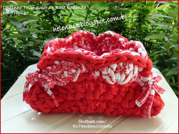 Всем доброго времени суток! Все корзинки выполнены из трикотажной пряжи крючком, невероятно красивые, разнообразных неожиданных форм и вдохновляющие.-5