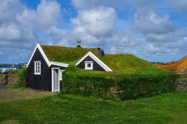 Травяные и дерновые крыши по всему миру зелёные крыши, экологичный дом