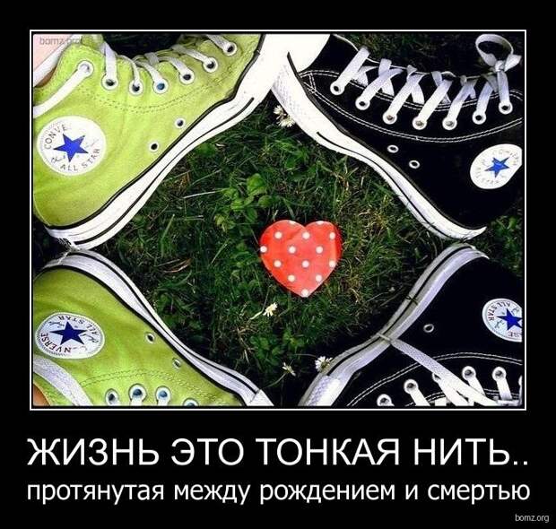 Демотиваторы о любви и просто серьезные.