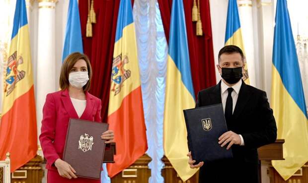 Что пообещали друг другу Зеленский и Санду