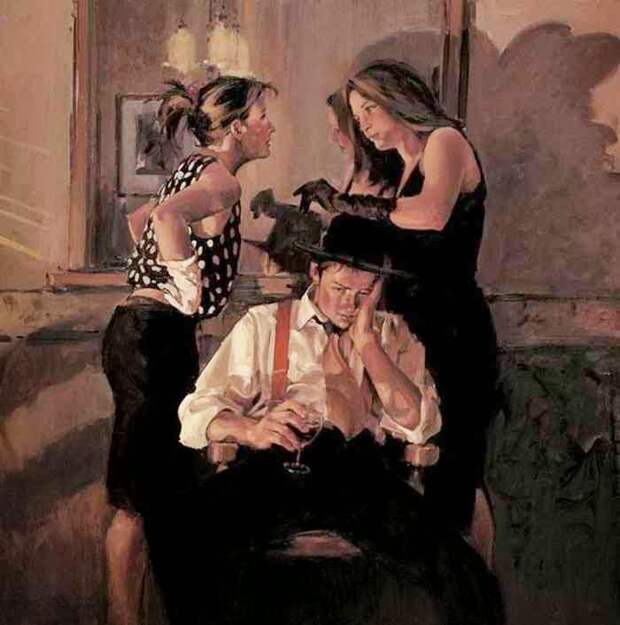 Фигуративная живопись. Raymond Leech