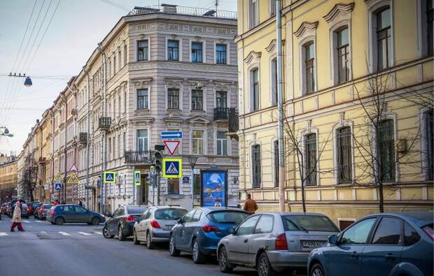 ID: 10618785 Дата съемки: 01.04.2015 Описание: Россия. Санкт-Петербург. Вид на Социалистическую улицу. Денис Вышинский/ТАСС