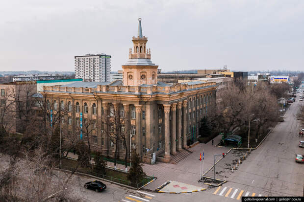 Бишкек с высоты