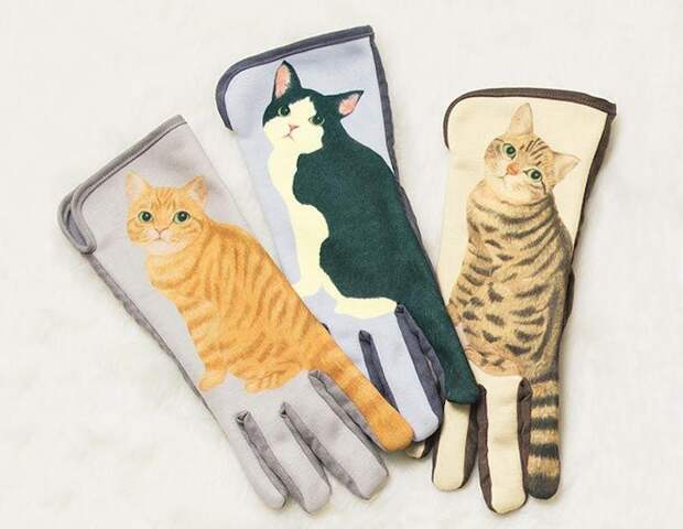 Перчатки кошачьими хвостами, сенсорные перчатки хвосты кошек