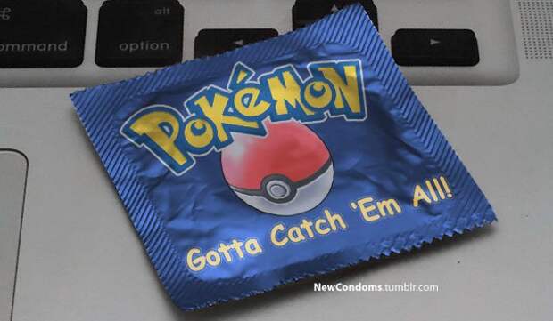 презерватив бренда Pokemon