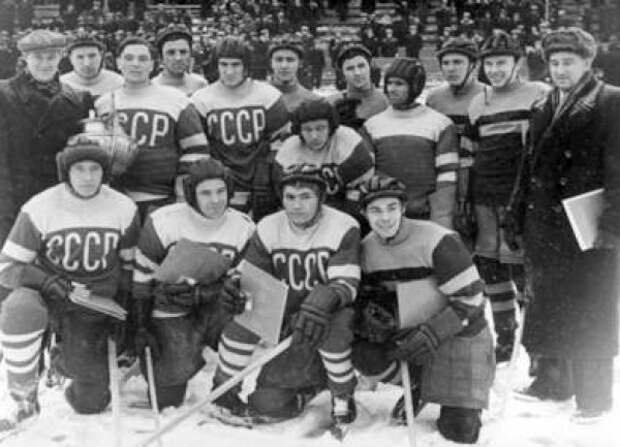 2. Хоккейный матч СССР - Канада (1954) история, камаз, спорт, футбол