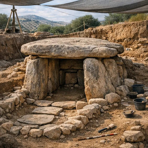 Геном из тысячелетней гробницы удивил учёных