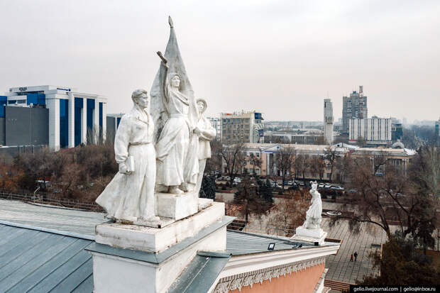 Бишкек с высоты