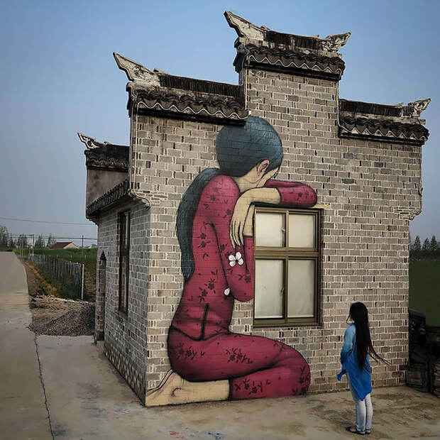 Street Art By Seth Globepainter