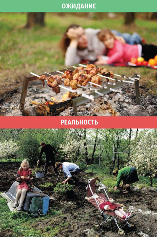 весна, ожидания и реальность