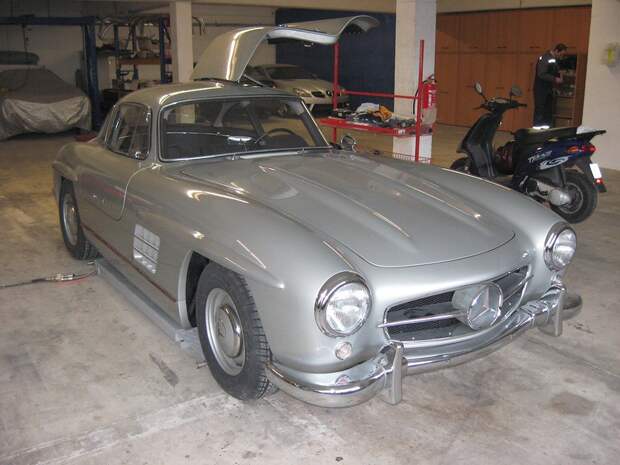 Как сделать машину-легенду своими руками 300 sl, gullwing, mercedes-benc, авто, своими рукам