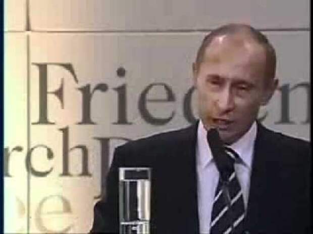 В Мюнхене в 2007 году Владимир Путин твёрдо призвал Запад «жить дружно»