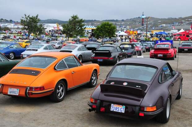 Фотоотчет с Porsche Rennsport Reunion 4 (91 фото)