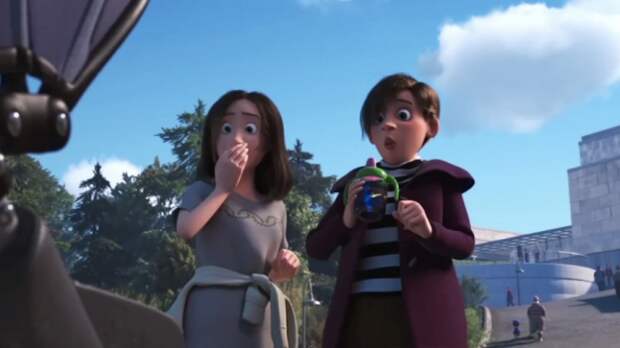 When a new Finding Dory trailer was released in May, some assumed the movie was featuring Disney's first LGBT couple, based on this quick image.