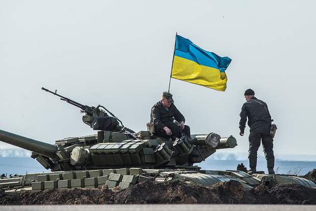 Армия Украины на границе с Крымом. 