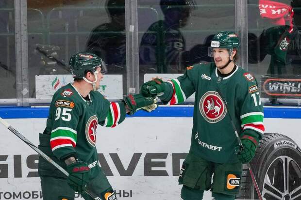 «Ак Барс» уверенно обыграл «Барыс» на своем льду