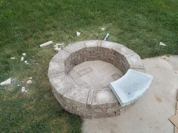 Место для огня во дворе своими руками (31 фото)