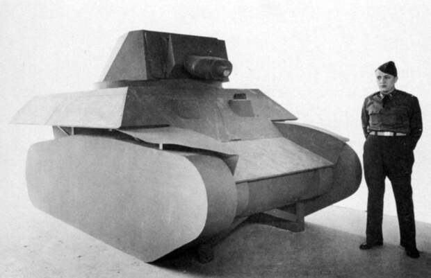 Первый вариант макета HMC T47, ставший первым шагом к будущей HMC M8 - Быстроходная поддержка для лёгких танков | Военно-исторический портал Warspot.ru