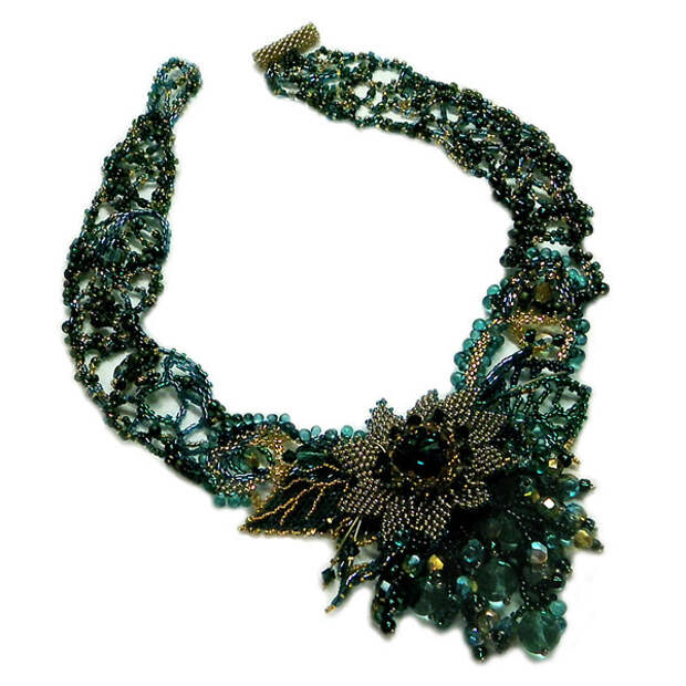 Necklace - Emerald Beauty