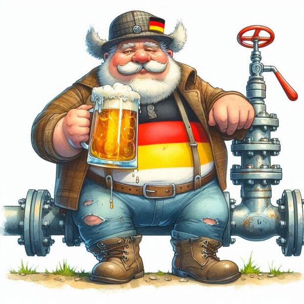Германия хочет лишить всех русского газа, пиво из сточных вод и сокращение экспорта в Европу