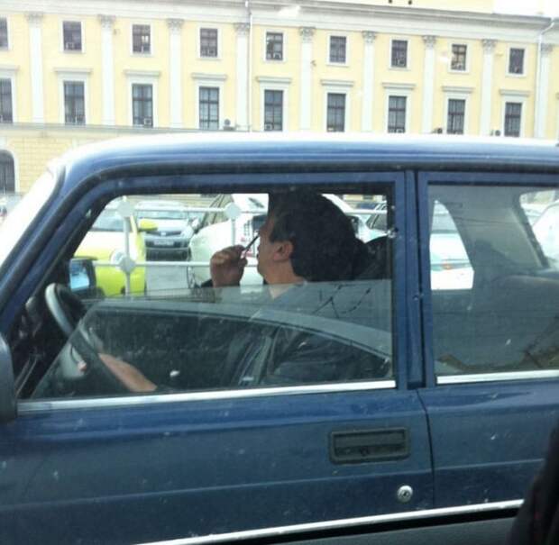 Странности в пути авто, дорога, мото, прикол, чудаки