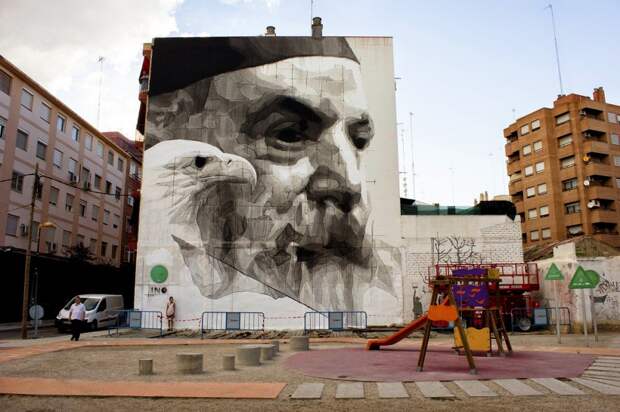 Искусство требует стен! живопись, искусство, стритарт