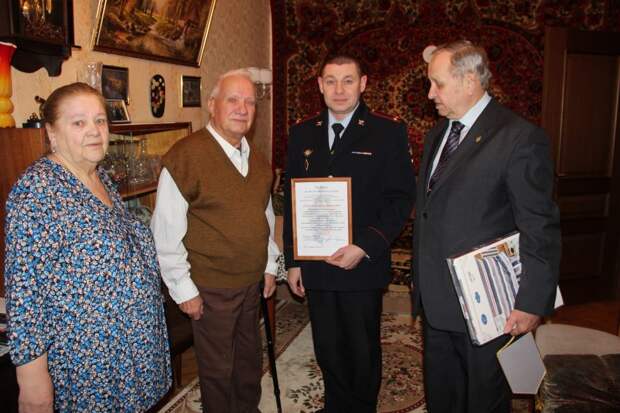 Ветеран. Фото: пресс-служба УВД по САО