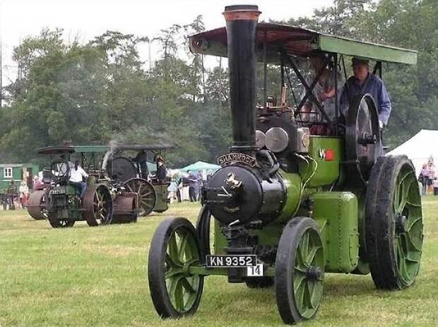 авто, паровой двигатель