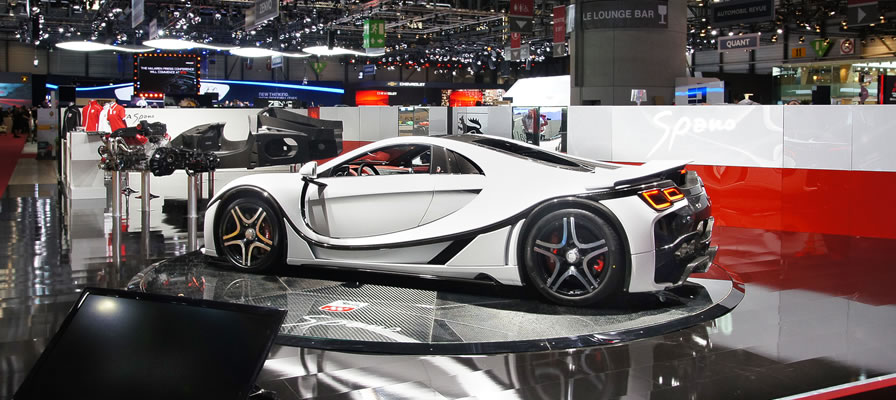 Испанский суперкар с графеновым кузовом GTA Spano. Facepla.net последние новости экологии