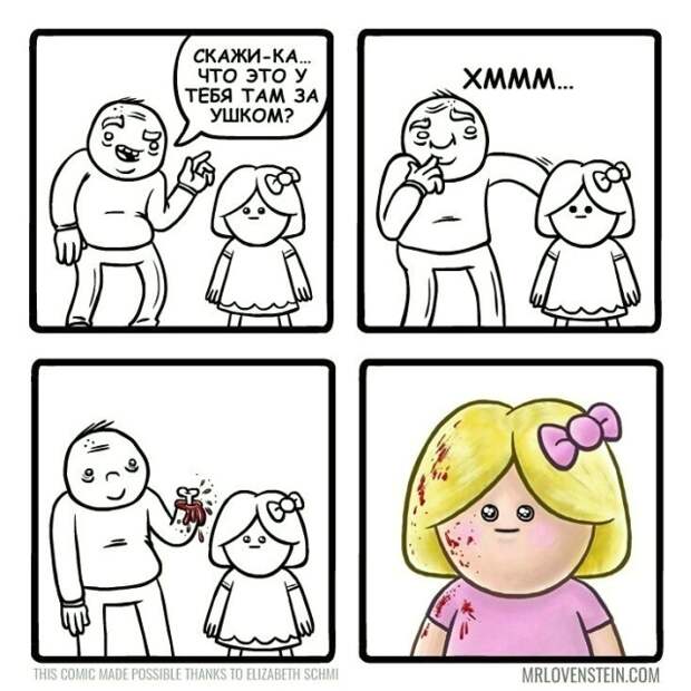 Смешные комиксы