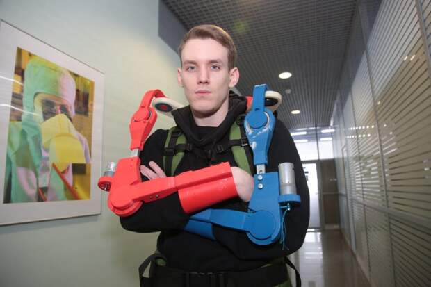 Руководитель группы роботехнических и экзосистем АО «НИИМЭ» Герман Карнуп. Фото: Андрей Дмытрив