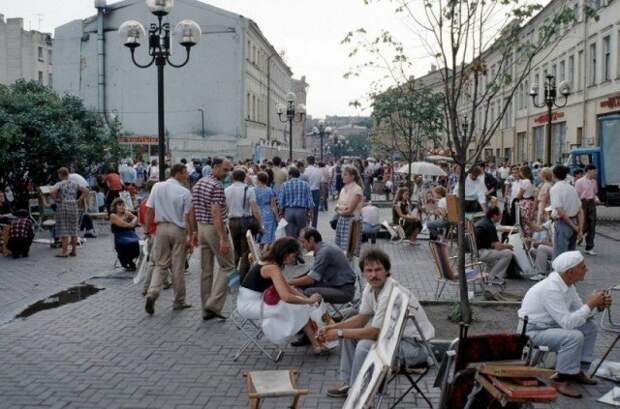 Арбат 1989 СССР, история, факты, фото.