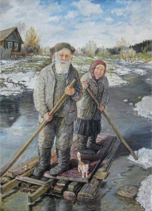 Картины жили были дед да баба